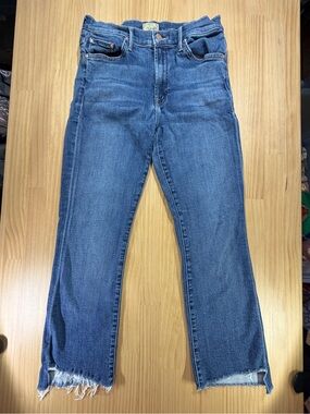 MOTHER Straight-Leg Men's Jeans in Mid Blue B12
